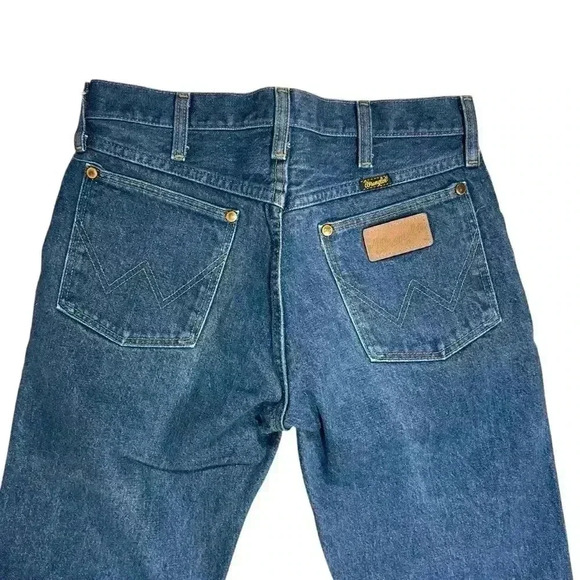 Vintage High Waist 100% Cotton Women’s Wrangler Jeans Denim Size  31x29 - Picture 3 of 6